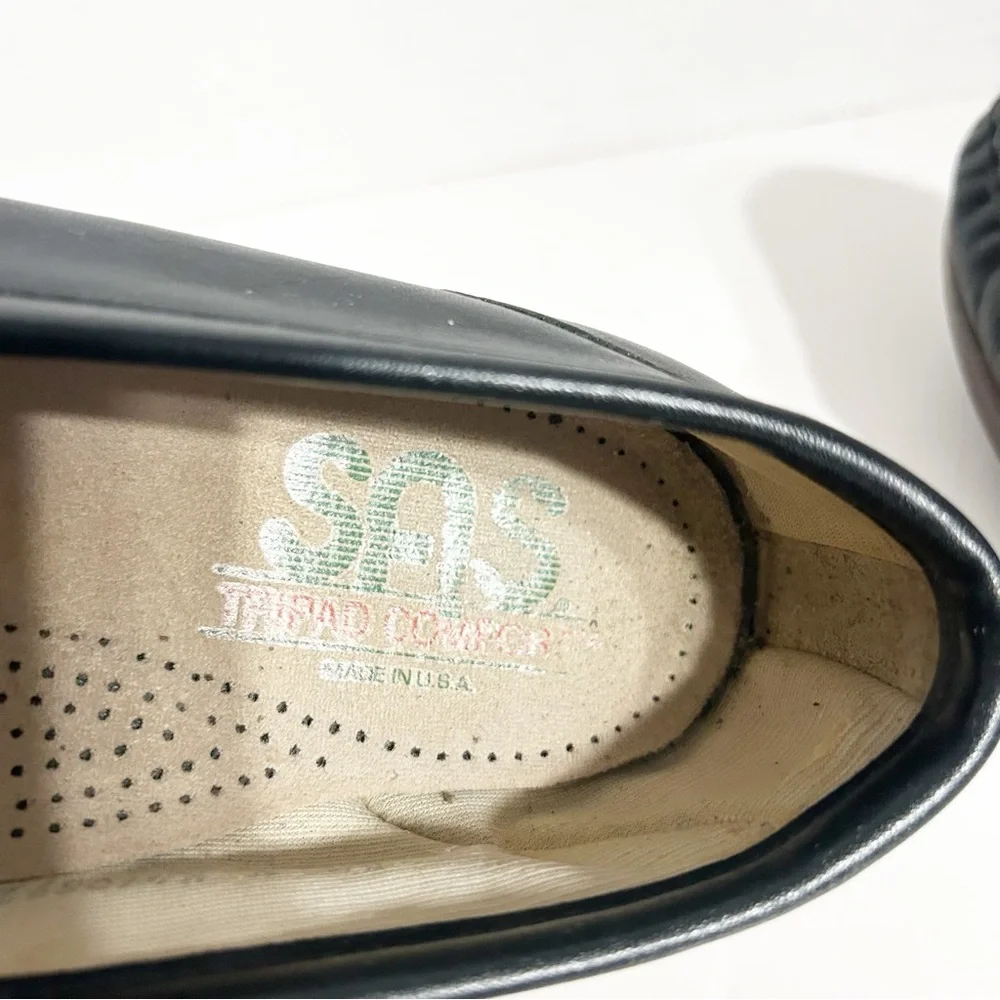 SAS Tripad Leather Slip On Penny Loafers Comfort Shoes Penny Slot Size 8.5 N